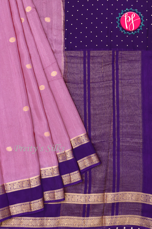Semi Dupion Tussar Saree-PA20435
