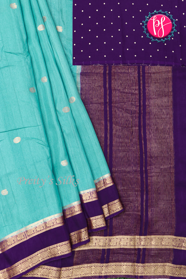 Semi Dupion Tussar Saree-PA20435