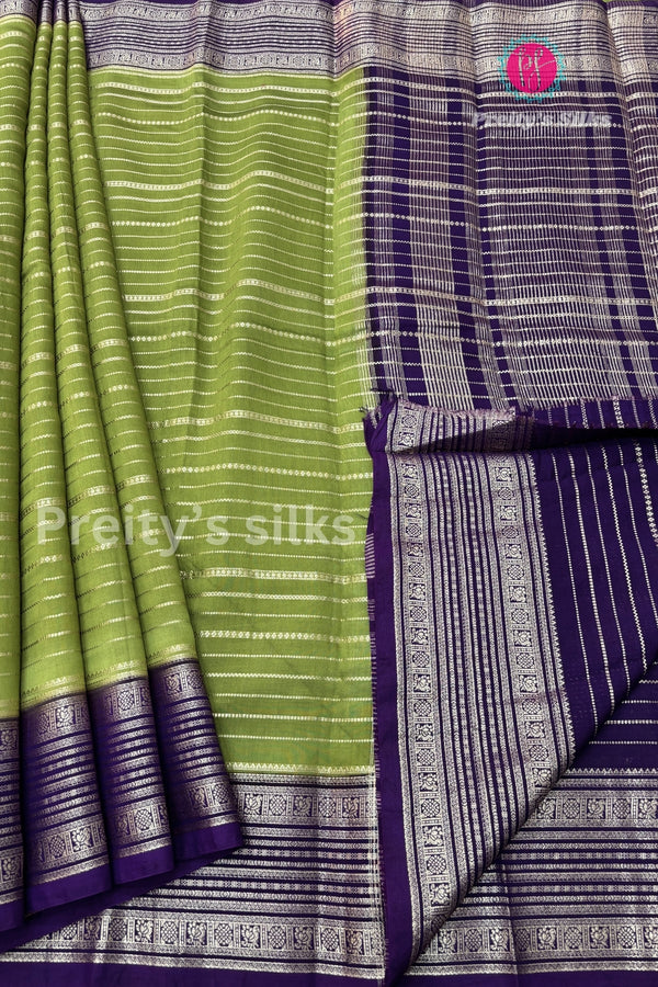 Butter Cotton Silk Saree-PA01444