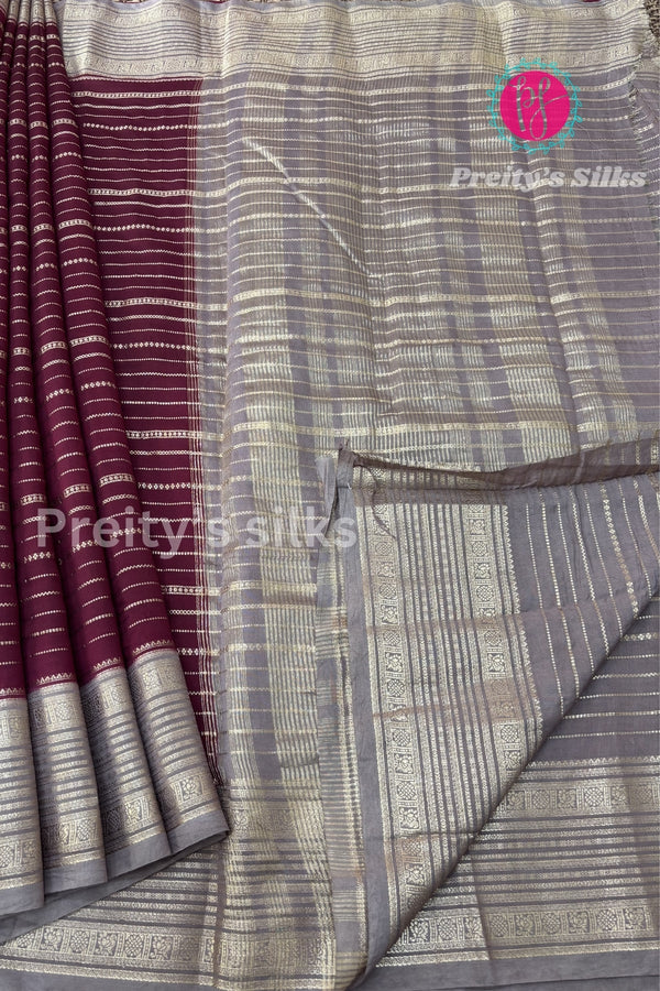 Butter Cotton Silk Saree-PA01444