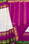 Day 2 Pure Mysore Crepe Silk Saree-PA01235