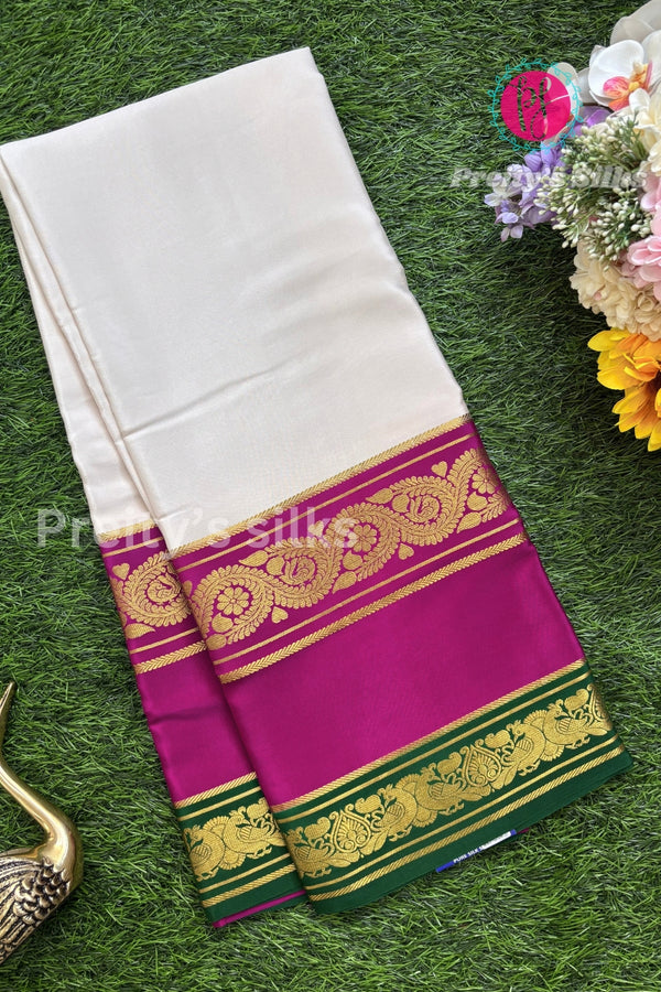 Day 2 Pure Mysore Crepe Silk Saree-PA01235