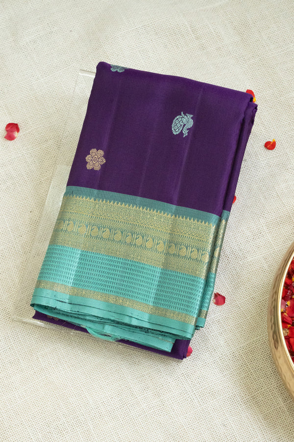 Day 8 Pure Kanchipuram Silk Saree-PA50632