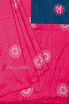 Semi Tussar Silk Saree with Embroidery work- PF71757(some design has contrast blouse )