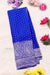 PURE KADDI BANARASI GEORGETTE SILK SAREE-Royalblue-PA23833
