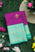 Pure Kanchipuram Silk Saree-Plum And Seagreen-PA25014