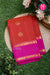 Half Pure Kanchipuram Silk Saree-Brickreed And Pink-PA25965