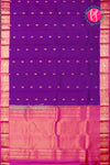 Pure Kanchipuram Silk Saree-RoyalPurple And Pink-PA23542