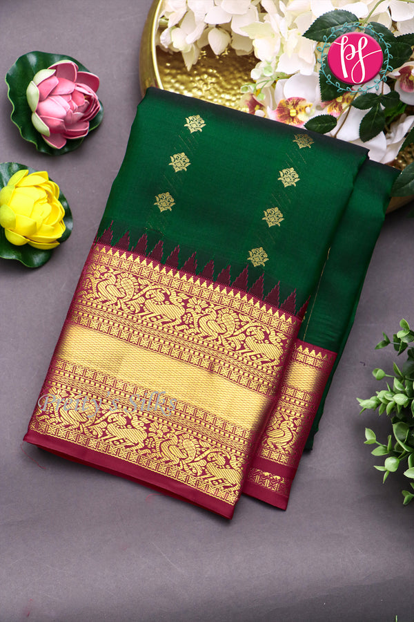 Pure Kanchipuram Silk Saree-PF75892