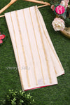 Pure Mysore Crepe Silk Saree Borderless Contrast colors-PA09550