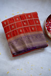 Day 1 Semi Banarasi Silk Saree-PA42083
