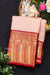 Pure Kanchipuram Silk Saree-Lightpink And Marron-PA23597
