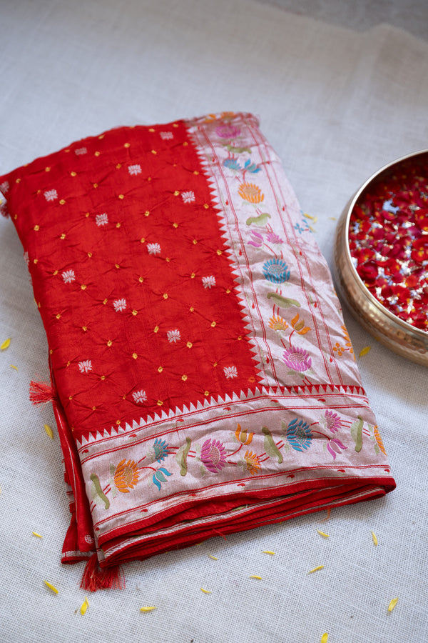 Day 1 Tussar Dupion Silk Saree-PA48273