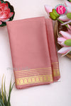 Pure Mysore Crepe Silk Saree -Chikku-PA03096