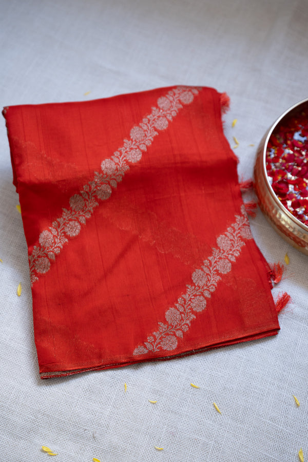 Day 1 Tussar Dhupion Silk Saree-PA48430