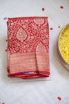 Day 3 Pure Designer Crepe Silk Saree-PA35825