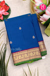 Kanchipuram Soft Silk Saree-Blue-PA20390