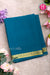 Pure Mysore Crepe Silk Saree -Teal Blue-PA11134