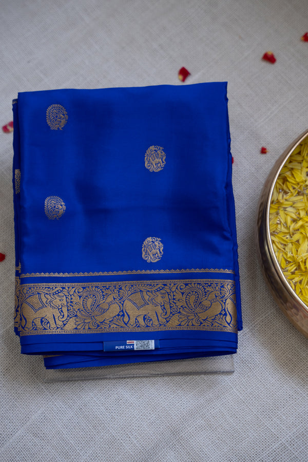 Day 4 Pure Mysore Crepe Silk Saree-PA77431