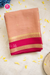 Pure Mysore Crepe Silk Saree-Peach And Pink- PA56208