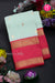 Half Pure Kanchipuram Silk Saree-Light Pastel Green And Red-PA25832