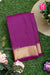 Pure Kanchipuram Silk Saree-Deep purple-PA20310