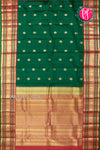 Pure Kanchipuram Silk Saree-Green And Red-PA27234