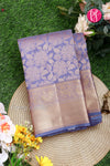 Pure Brocade Kanchipuram Silk Saree-LightLavender-PA04491
