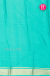 Pure Mysore Crepe Silk Saree-Navyblue And Seablue-PA28744