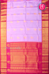 Pure Kanchipuram Silk Saree-Lightlavender And Pink-PA26216