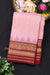 Pure Kanchipuram Silk Saree-Lightpink And Dark Red-PA23514