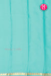 Pure Mysore Crepe Silk Saree-Skyblue- PA21766