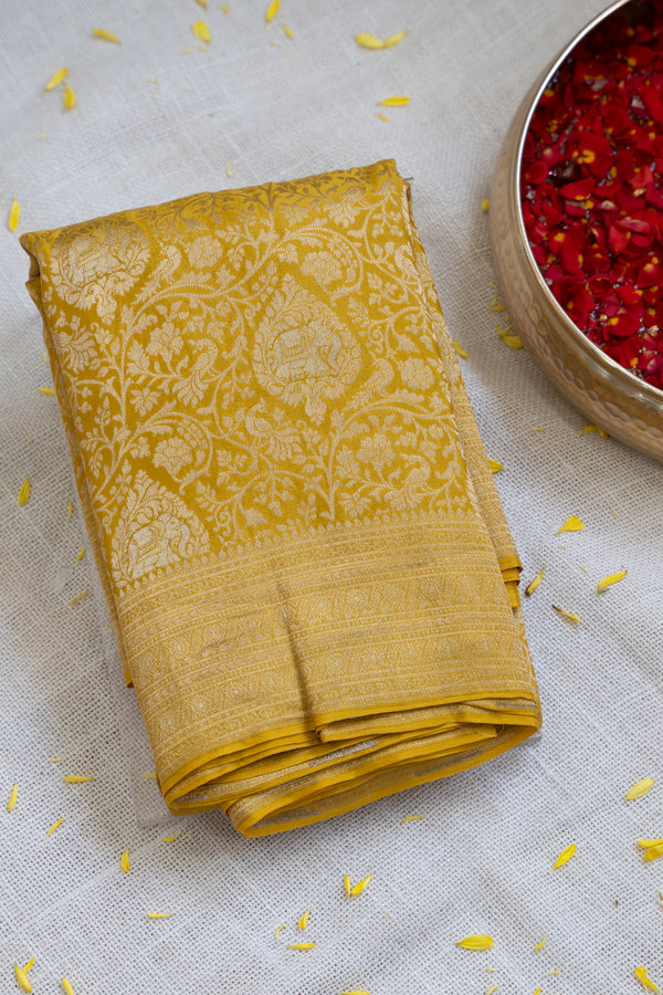 Day 5 Pure Khaddi Banarasi Georgette Silk Saree-PA23860