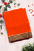 Pure Mysore Crepe Silk Saree -Rustorange And Chololate Brown-PF79543