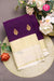 Half Pure Kanchipuram Silk Saree-Purple And Cream-PF81385