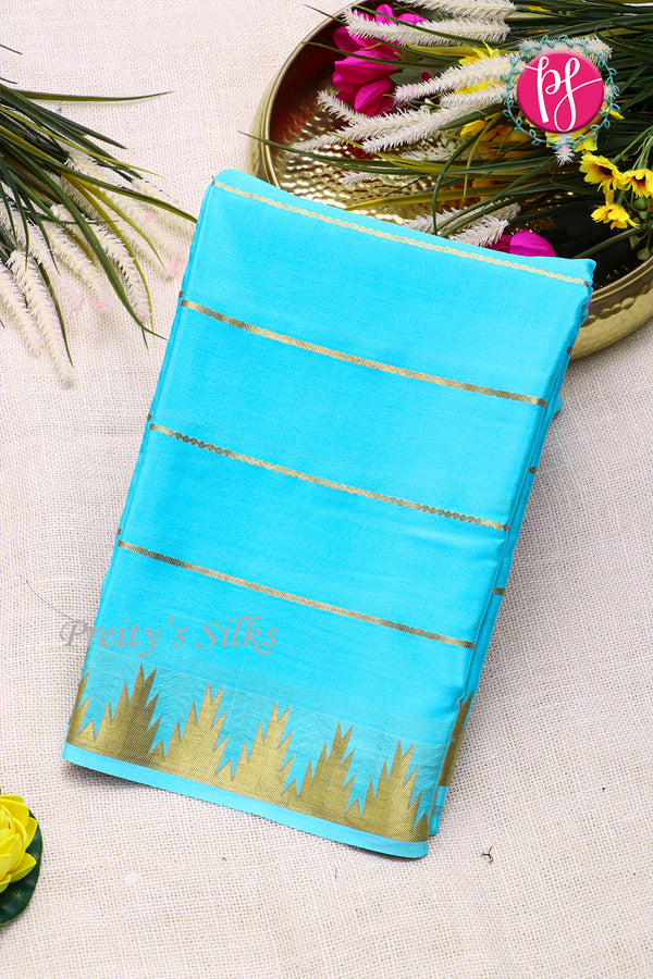 Pure Mysore Crepe Silk Saree -PF77454