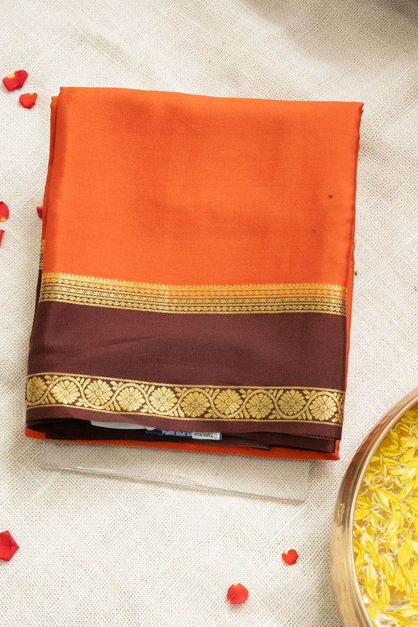 Pure Mysore Crepe Silk Saree-PA85007
