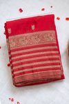 Day 3 Semi Banarasi Georgette Silk Saree-PA51314