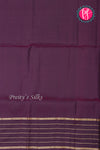 Kanchipuram Soft Silk Saree-Rosepink And Deeppurple-PA27323