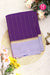 Pure Mysore Crepe Silk Saree Contrast PlainBorder -Purple And Lavender-PA10788
