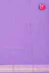 Pure Mysore Crepe Silk Saree-Lavender-PA35304