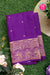 Pure Kanchipuram Silk Saree-Purple-PA20369