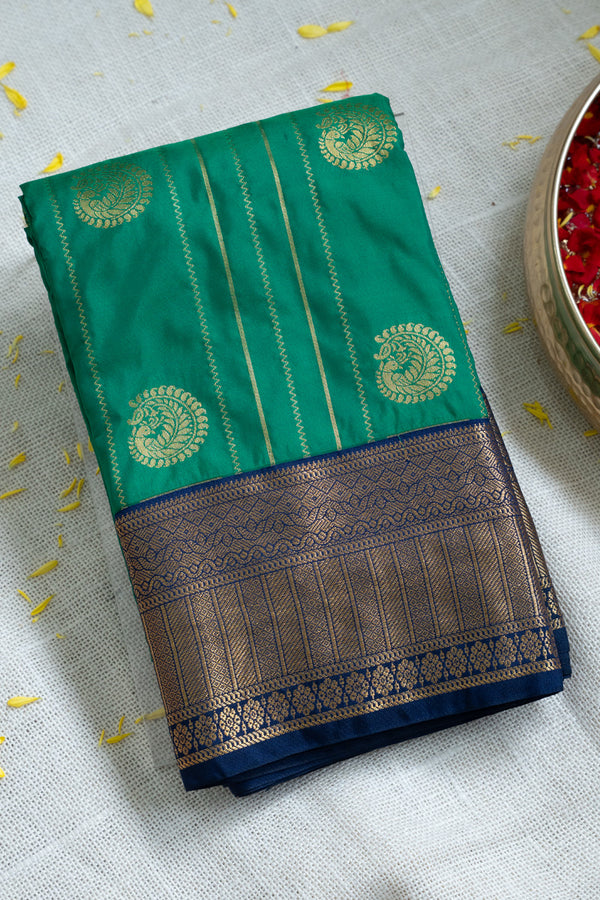 Day 6 Semi Kanchipuram Silk Saree-PA39342