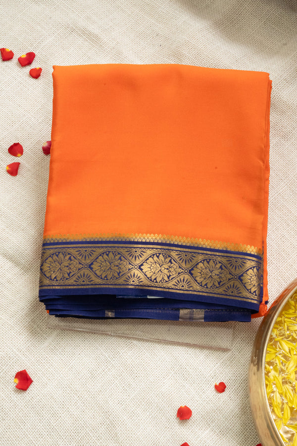 Pure Mysore Crepe Silk Saree-PA85007