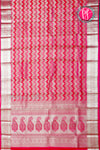 Pure Kanchipuram Silk Saree-Pink-PA27188