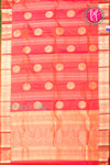 Pure Kanchipuram Silk Saree-Red-PA34466