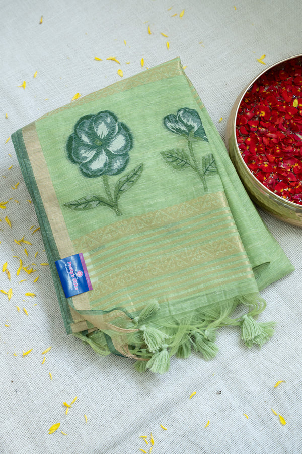 Day 6 Cotton blend SilkSaree-PA32339