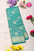 PURE KADDI BANARASI GEORGETTE SILK SAREE-Aquablue-PA23868