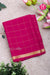 Pure Mysore Crepe Silk Saree (With singlechecks)-Pink -PA10730