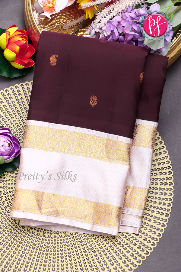Pure Kanchipuram Silk Saree -PF81376